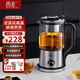 西麥（CIMI）煮茶壺蒸汽噴淋式煮茶器辦公室養(yǎng)生壺黑茶蒸茶器花茶壺 1008雙網(wǎng)（316L發(fā)熱盤） 1.2L