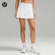 lululemon丨Lightweight 女士輕盈版高腰網(wǎng)球裙速干芯吸 LW8AJGS 白色 S /6