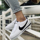 耐克（NIKE）Cortez Basic SL 男鞋女鞋經(jīng)典款復古百搭紅白跑步鞋運動(dòng)休閑鞋 904764-102大童 39