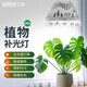三思植物補(bǔ)光燈仿太陽(yáng)室內(nèi)全光譜植物生長(zhǎng)燈多肉補(bǔ)光燈太陽(yáng)燈魚(yú)缸燈 全光譜24W【帶白燈夾】