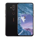 諾基亞Nokia/諾基亞 X71全網(wǎng)通4g全面屏蔡司認(rèn)證廣角三攝智能手機(jī)x71 諾基亞x71黑色95新 6＋64GB