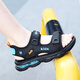 安鞋踏男童涼鞋夏款2025新款夏季大童男孩運動(dòng)氣墊軟底小學(xué)生兒童涼 1921 湖藍氣墊 軟底 涼鞋 42碼標準碼鞋內長(cháng)27.0