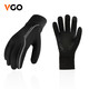 vgoVgo 5度適用戶(hù)外多功能手套女騎行跑步登山防風(fēng)防滑觸屏FL3108-FM黑色M（掌圍19.6-20.2 中指7.6-7.8）