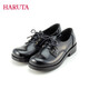 HARUTAHaruta4902粗跟單鞋女平底英倫鞋子女學(xué)生百搭森日系jk制服小皮鞋 黑色 39
