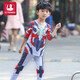藍(lán)貝妮童裝賽羅奧特曼衣服春秋季分體速干衣蜘蛛俠兒童套裝男童春裝服裝 艾克斯奧特曼 130 碼建議身高120CM