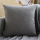 思篇編織紋沙發(fā)抱枕靠墊客廳臥室靠背床頭靠枕汽車(chē)辦公室腰枕簡(jiǎn)約 灰白編織（編織紋系列） 50*50cm抱枕套+枕芯