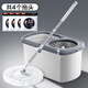 大衛(wèi)雙驅(qū)動旋轉(zhuǎn)拖把桶通用懶人神器免手洗拖地家用一拖凈拖布 配置共4個拖頭