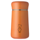希諾保溫杯 不銹鋼男女式商務(wù)便攜戶(hù)外運動(dòng)水杯子  車(chē)載花茶杯   330ml橘色