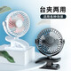 DECOVIEW小風(fēng)扇usb/電風(fēng)扇/小電扇桌面/臺扇辦公宿舍學(xué)生戶(hù)外大風(fēng)力床頭車(chē)載迷你便攜嬰兒車(chē)壁掛夾式充電扇 白色 充電款2400毫安【三擋調節丨節能低噪】