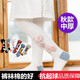 睿智虎女童連褲襪棉春秋中厚寶寶白色卡通舞蹈褲襪連腳兒童打底襪女打底褲褲子 白色 S碼 1-3歲身高70-90cm