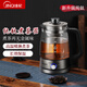 金杞（JINQI）煮茶壺噴淋式煮茶器全自動茶壺電茶壺蒸茶多功能保溫養(yǎng)生壺大容量泡茶壺蒸煮雙網(wǎng)燒水煮茶一體機 1.5升純鈦蒸煮兩用