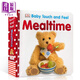 DK觸摸啟蒙 就餐時(shí)間 Baby Touch and Feel Mealtime兒童英語(yǔ)啟蒙觸摸紙板書(shū) 撕不爛 邊學(xué)邊玩 英文原版 0-3歲