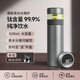 Funjia趣家純鈦保溫杯智能溫顯茶水分離杯大容量杯子男女士茶杯 內(nèi)外純鈦 智能溫顯 鈦灰色 520ml