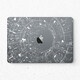 SkinAT筆記本保護(hù)膜 MacBook 創(chuàng)意貼膜 蘋(píng)果筆記本外殼貼紙 Mac電腦 配件3M材料 蟲(chóng)洞(白) Pro 13 (A1989)