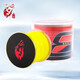 紅狼（REDWOLF） 路亞pe線 魚線主線原絲路亞線 強勁拉力釣魚線 新款X8編【全黃色】 100米 0.6號