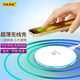 ESCASE 蘋(píng)果無(wú)線充電器iPhone13/12promax/XR/11/Xs手機(jī)快充小米12華為三星通用手機(jī)充電底座ES-WBF-F01白色