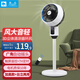 駱駝【現貨速發(fā)】空氣循環(huán)扇電風(fēng)扇家用臺式節能強力落地扇輕音風(fēng)扇遙控風(fēng)扇 遙控款（左右自動(dòng)搖頭+定時(shí)+加高款+臺立兩用） 3米電源線(xiàn)