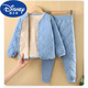 迪士尼品牌童裝校服神器580G綿羊毛兒童冬季棉襖棉褲男童女童保暖內衣套 藍校服神器套裝 140