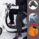 曼步者電動(dòng)車(chē)護膝摩托車(chē)冬季保暖擋風(fēng)防寒男女膝蓋加厚加長(cháng)騎行拉鏈護腿 通用均碼-60厘米黃金絨