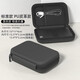 鑫喆移動硬盤保護(hù)套硬盤包收納包充電寶防震WD硬盤盒U盤收納盒2.5英寸數(shù)據(jù)線充電器電源線便攜G010 標(biāo)準(zhǔn)款【PU款黑色】15*11*4cm