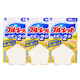 小林制藥（KOBAYASHI）馬桶坐便器廁所水箱藍泡泡潔廁塊潔廁寶清潔劑 柚子香【3塊】 120g