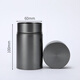 樂(lè )宏駿日本進(jìn)口純鈦茶葉罐高檔精品戶(hù)外便攜式旅行茶葉盒密封防潮儲茶罐 灰色【60*100】 250ml