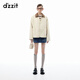 DZZIT地素棉衣棉服秋冬少女巴恩風(fēng)燈芯絨上衣女 米白色 XS