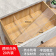 寬綿抽屜柜子塑料片分隔板隔斷襪子收納盒神器自由組合分格子分割擋板 20片裝透明白色抽屜分隔板