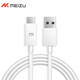 魅藍type-c數據線(xiàn)手機充電器安卓魅藍16plus\/17pro\/16spro m15快充 簡(jiǎn)裝3A新款Type-c接口金屬1米數據線(xiàn)白色