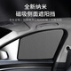 車佰仕汽車遮陽擋側(cè)窗前擋風(fēng)玻璃遮陽簾車內(nèi)防曬隔熱遮陽擋板車窗遮光板 前側(cè)窗1片【納米防曬】備注車型年款