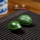 俊器萬(wàn)相紫砂茶寵擺件可養富甲一方 名家年余龜甲鱉殼茶玩烏龜殼茶臺擺飾 綠泥富甲 單個(gè)
