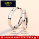 法梵莎情侶戒指銀對(duì)戒閉口素圈尾戒定制刻字簡(jiǎn)約求婚情人節(jié)禮物送男女友 平面情侶戒指S925銀閉口版或刻字