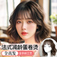 千絲雅假發(fā)女短卷發(fā)羊毛卷真發(fā)全真人發(fā)慵懶卷自然整頂全頭套式短發(fā)發(fā)型 自然色 中發(fā) 遞針頂心頭套【全真發(fā)】