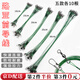 隨燦前導(dǎo)線路亞專用防纏咬鋼絲連接器別針漁具裝備防繞線淡水海釣線 前導(dǎo)線5款共50根 【10 15 20 25 30cm】各10根
