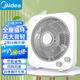 美的電風(fēng)扇轉(zhuǎn)頁扇家用桌面風(fēng)扇臺式輕音定時鴻運扇節(jié)能學(xué)生辦公室換氣扇 12吋 KYT30-21MA