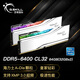 G.SKILL芝奇（G.SKILL）64GB(32Gx2)套裝 DDR5 6400頻率 臺式機內存條-皇家戟RGB燈條/C32