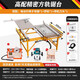 呂萬(wàn)佳（LVWANJIA）無(wú)塵子母鋸木工多功能推臺(tái)鋸一體機(jī)精密導(dǎo)軌家裝工作臺(tái)無(wú)刷倒裝鋸 精密鋸臺(tái)+電動(dòng)升降子母鋸+鑼機(jī)