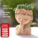 兩腿跑教師節(jié)多肉植物室內(nèi)盆栽仙女花盆伴手禮盒結(jié)婚滿月回禮離職盆栽 安靜+多肉帶土種好