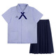 拉曼咔泰國校服娜諾泰式禁忌女孩jk襯衫制服日系高中學(xué)生畢業(yè)季班服套裝 女泰國襯衫短袖+藏青松緊腰中11 3XL /70kg