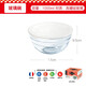 Ocuisine法國進(jìn)口耐熱玻璃碗微波爐烤箱鋼化玻璃湯碗餐具和面盆泡面沙拉碗 【帶蓋】17cm(1L)(玻璃碗碗)