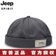 JEEP 吉普帽子男帽盔兒四季款瓜皮帽復古水手帽水兵帽地主帽無(wú)檐棒球帽戶(hù)外時(shí)尚休閑吉普帽子 灰色