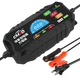 卡途寶汽車(chē)電瓶充電器12V伏智能摩托車(chē)蓄電池充電機(jī)適用鉛酸鐵鋰SU7小米 6V12V鉛酸磷酸鐵鋰通用屏示