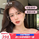 一代眼鏡（IDEE）近視眼鏡女 防藍光眼鏡 變色多邊形框架護目可配有度數(shù)眼鏡 含萬新1.56非球面鏡片適合平光-300度
