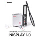 NisplayN0系列 智能網(wǎng)球發(fā)球機(jī)輕巧便攜智能發(fā)球初學(xué)訓(xùn)練器網(wǎng)球APP控制 N0+鈦影銀【進(jìn)階版】