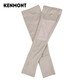 卡蒙（Kenmont）女士可調節網(wǎng)眼防曬袖套戶(hù)外防紫外線(xiàn)防曬駕駛騎行手套可戴表3196 卡其色 均碼