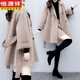 恒源祥秋冬新款時(shí)尚氣質(zhì)西裝套裝裙女潮流加厚呢子大衣短裙子兩件套 駝 L【建議100-115斤】