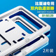 萊琥 適用比亞迪車牌架框 唐宋PLUS汽車牌照框架 車牌架車牌框牌照架 比亞迪 銀色 新能源 雙內(nèi)軌道防掰【插入式】