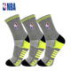 NBA襪子男士中筒時(shí)尚運動(dòng)襪秋季毛圈加厚毛巾底防滑跑步籃球棉襪3雙