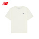 NEW BALANCE/NB ATHLEISURE SS Tee男款圓領(lǐng)針織運動(dòng)休閑透氣短袖T恤 NEE24131-WT 白色 L