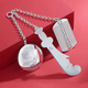 十二生肖嬰兒孕婦關(guān)刀梳子銀鏡三件套寶寶足銀飾吊足銀掛件滿(mǎn)月禮 共重量約5.5g